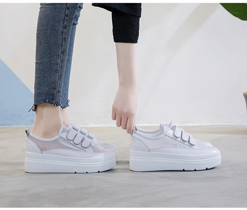 white sneakers