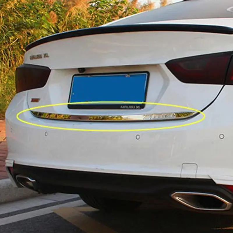 FOR CHEVROLET MALIBU 2017 ACCESSORIES STAINLESS TAIL DOOR TRUNK BOOT TRIM MOLDING STICKERS CAR-STYLING
FOR CHEVROLET MALIBU 2017 ACCESSORIES STAINLESS TAIL DOOR TRUNK BOOT TRIM MOLDING STICKERS CAR-STYLING