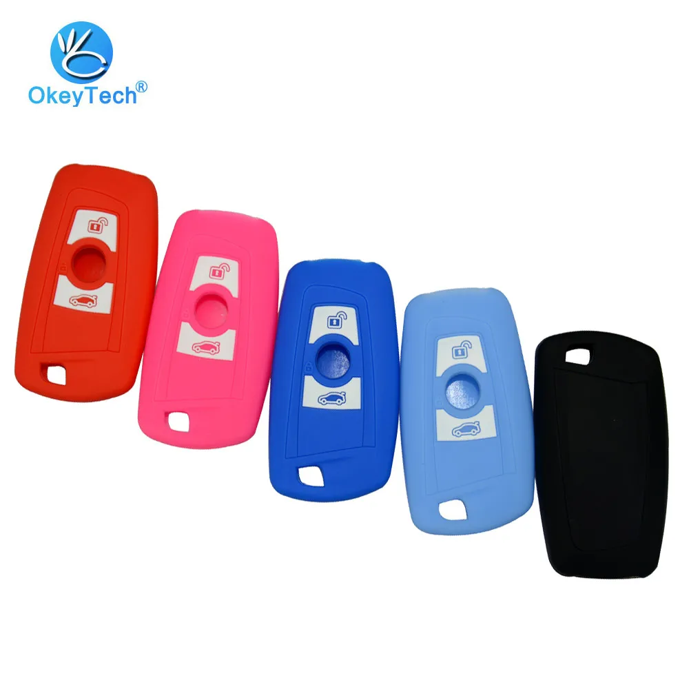 OkeyTech 3 Buttons Silicone Car Remote Key Fob Shell Cover Case For BMW M1 M2 M3 F05 F10 F20 F30 335 328 535 650 740 Skin Holder
OkeyTech 3 Buttons Silicone Car Remote Key Fob Shell Cover Case For BMW M1 M2 M3 F05 F10 F20 F30 335 328 535 650 740 Skin Holder