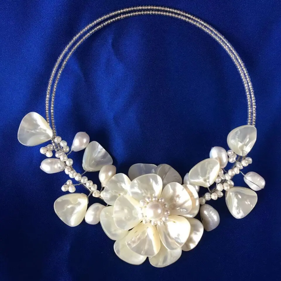 freshwater pearl white and sea shell flower 17inch necklace ture FPPJ wholesale beads
freshwater pearl white and sea shell flower 17inch necklace ture FPPJ wholesale beads