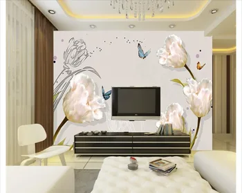 Custom photo wallpaper for walls 3d murals wall paper Hand painted remembrance background with tulips wall papers home decor
Custom photo wallpaper for walls 3d murals wall paper Hand painted remembrance background with tulips wall papers home decor