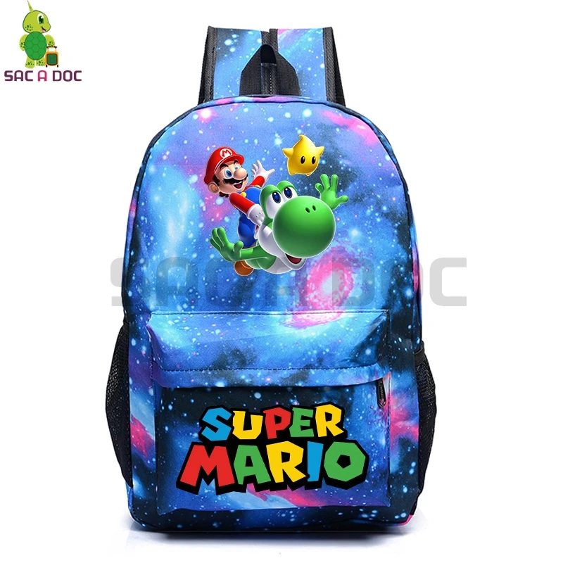 Super Mario Galaxy Space Backpack Women Men School Bag for Teenage Girls Boys Starry Night Backpack travel shoulder bags
Super Mario Galaxy Space Backpack Women Men School Bag for Teenage Girls Boys Starry Night Backpack travel shoulder bags