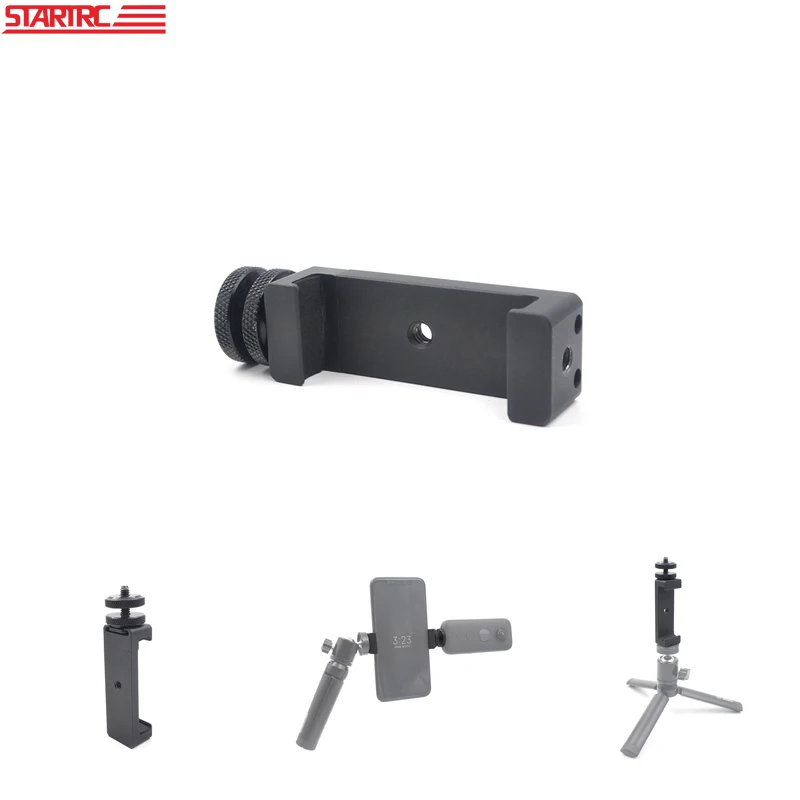 STARTRC INSTA360 ONE & EVO Universal 1/4 hot shoe Double Aluminum Alloy Mobile Phone Clip For insta360 one / evo
STARTRC INSTA360 ONE & EVO Universal 1/4 hot shoe Double Aluminum Alloy Mobile Phone Clip For insta360 one / evo
