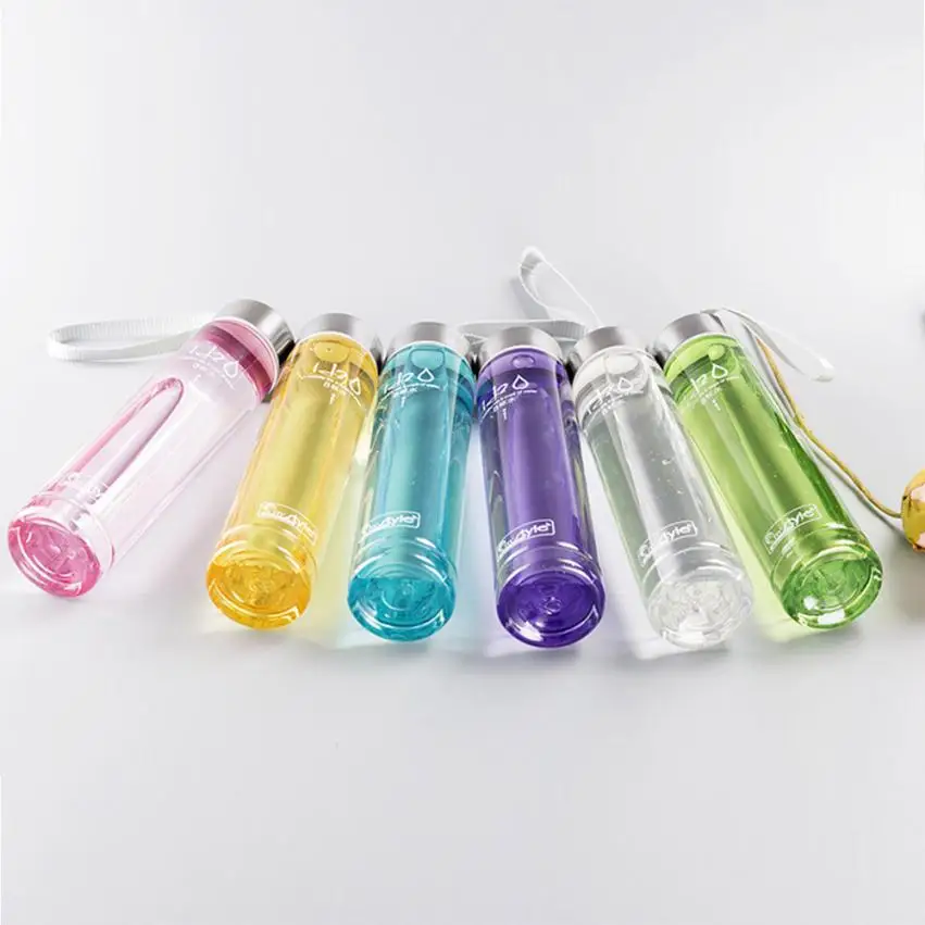 Outdoor Camping Creative Transparent Colorful Plastic Straight Bottle drop shipping j25 30+
Outdoor Camping Creative Transparent Colorful Plastic Straight Bottle drop shipping j25 30+