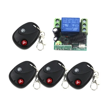 Hot selling DC12V 1CH 10A Fixed Code Wireless Remote Control Switch System 1 Receiver and 4 Transmitter (with 2 buttons) 4406
Hot selling DC12V 1CH 10A Fixed Code Wireless Remote Control Switch System 1 Receiver and 4 Transmitter (with 2 buttons) 4406