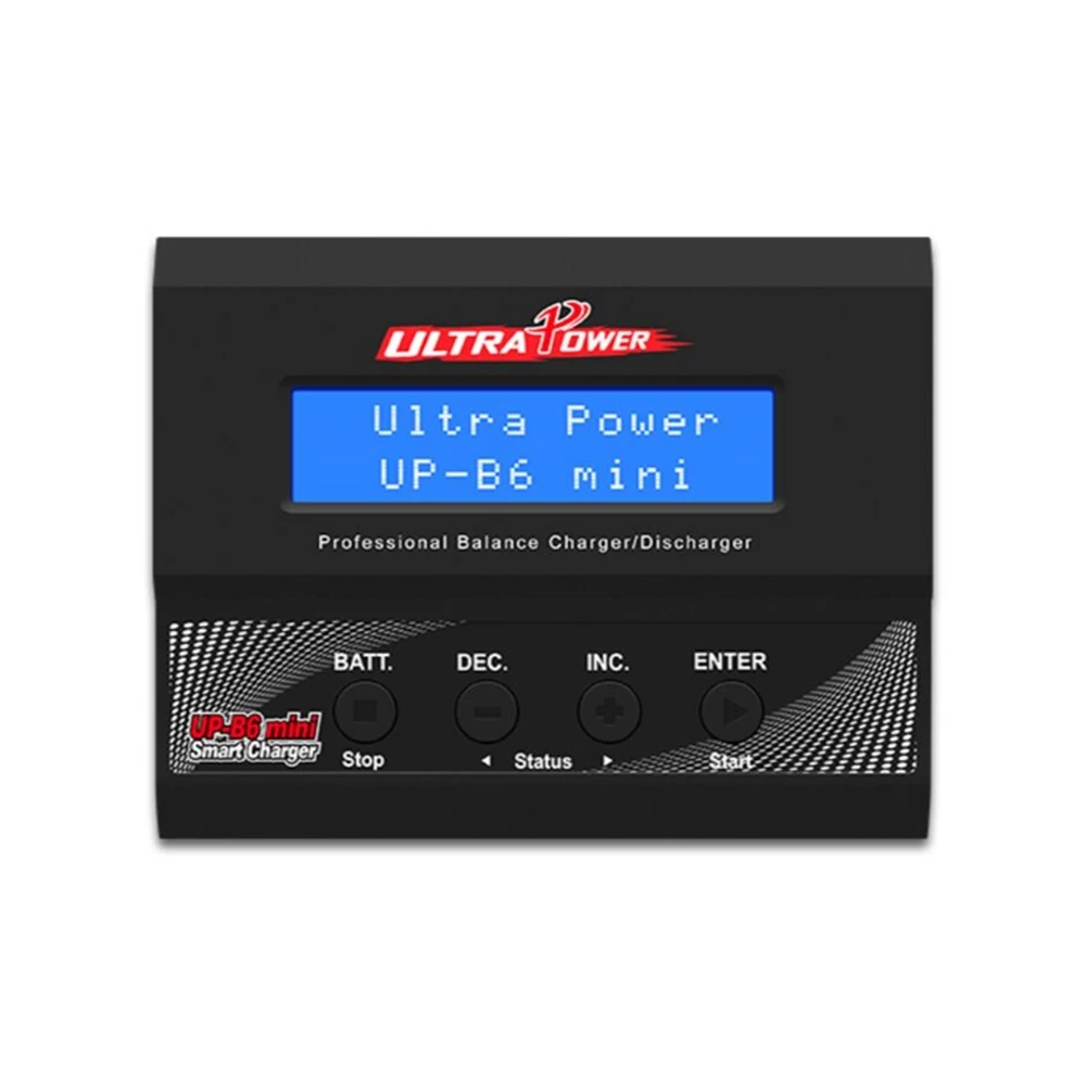 Ultra Power Charger UP-B6 MINI AC / DC Battery Charger Smart Balance Outfield Lipo Charger 60W 6A 2-6S Mini Quadcopter
Ultra Power Charger UP-B6 MINI AC / DC Battery Charger Smart Balance Outfield Lipo Charger 60W 6A 2-6S Mini Quadcopter
