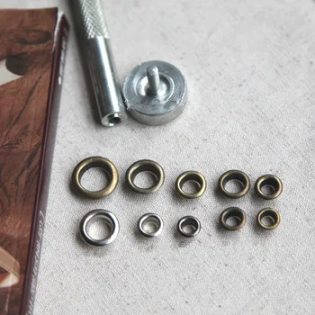 90pcs/Lot 4mm-10mm DIY handmade leather eyelets rivets present auxiliary installing tool rivets installed punching pins + rivet
90pcs/Lot 4mm-10mm DIY handmade leather eyelets rivets present auxiliary installing tool rivets installed punching pins + rivet