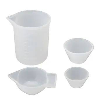 4Pcs Measuring Cup Kits Silicone Mixing Cups Measuring Cups 100ml 10ml DIY Resin Jewelry Tools Kit DIY Practical Tools
4Pcs Measuring Cup Kits Silicone Mixing Cups Measuring Cups 100ml 10ml DIY Resin Jewelry Tools Kit DIY Practical Tools