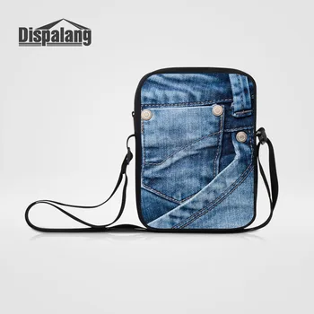 Dispalang Casual Office Messenger Bags For Men Fashion Shoulder Bag Denim Printing Crossbody Bags For Students Mini Mochila Flap 
Dispalang Casual Office Messenger Bags For Men Fashion Shoulder Bag Denim Printing Crossbody Bags For Students Mini Mochila Flap