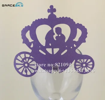 50pcs Free Shipping laser Cut prince& princess in pumpkin carriage Place name seat party Invitation Cup Cards for party supplies
50pcs Free Shipping laser Cut prince& princess in pumpkin carriage Place name seat party Invitation Cup Cards for party supplies