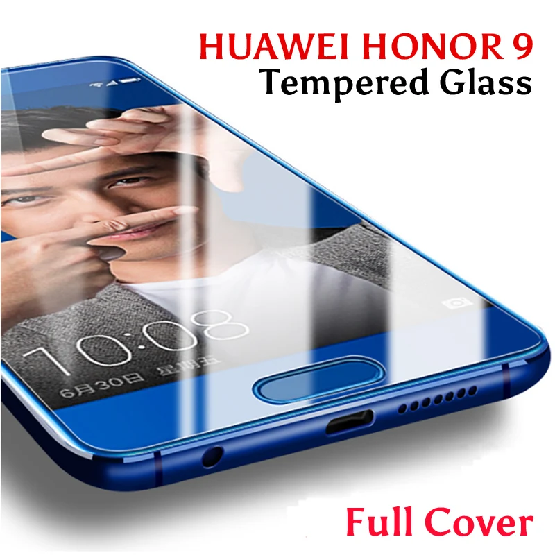 2 шт Huawei honor 9 протектор экрана из закаленного стекла для 9X STK LX1 экран с полным