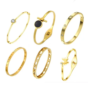 Meicialanda stainless steel Punk gold color Cuff Bracelets Jewelry 316l Men Women Love Rhinestones crystal Bangles Bracelets
Meicialanda stainless steel Punk gold color Cuff Bracelets Jewelry 316l Men Women Love Rhinestones crystal Bangles Bracelets