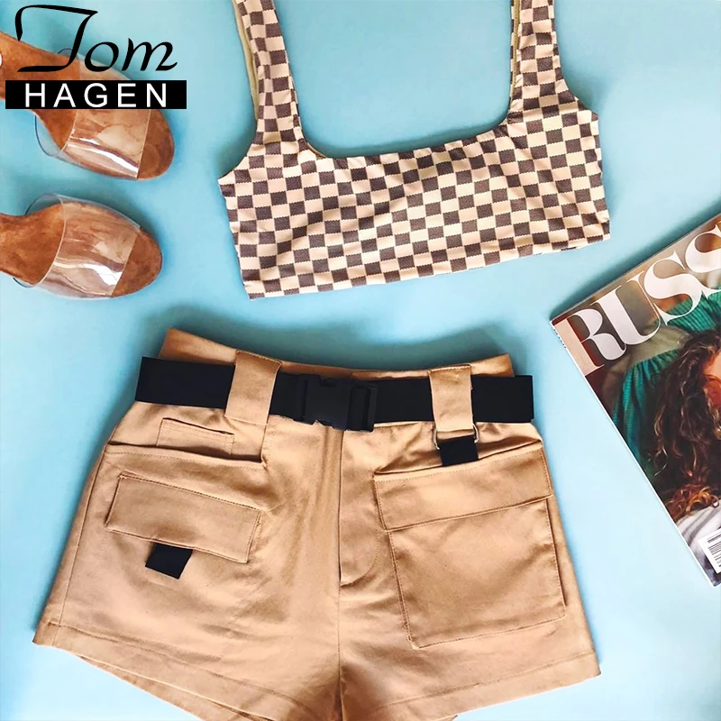 Womens Sexy High Waisted Cotton Shorts For Women Summer Booty Cargo Shorts With Belt Pockets Ladies Khaki Short Pants Casual
Womens Sexy High Waisted Cotton Shorts For Women Summer Booty Cargo Shorts With Belt Pockets Ladies Khaki Short Pants Casual
