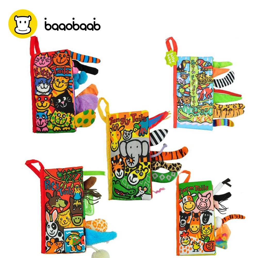 BAAOBAAB LTBS Early Development Cloth Books Baby Toys Infant Kids Learning Education Unfolding Activity Books Animal Tails Style
BAAOBAAB LTBS Early Development Cloth Books Baby Toys Infant Kids Learning Education Unfolding Activity Books Animal Tails Style