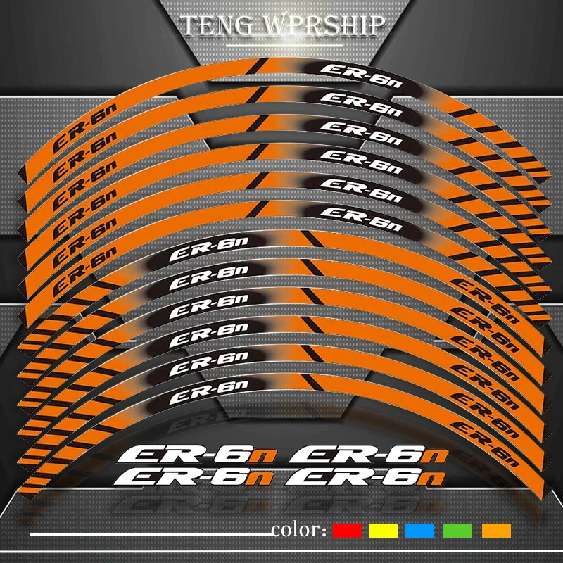 Motorcycle Front and Rear Wheels Edge Outer Rim Sticker Reflective Stripe Wheel Decals For KAWASAKI ER6N ER 6N E R6N E R
Motorcycle Front and Rear Wheels Edge Outer Rim Sticker Reflective Stripe Wheel Decals For KAWASAKI ER6N ER 6N E R6N E R