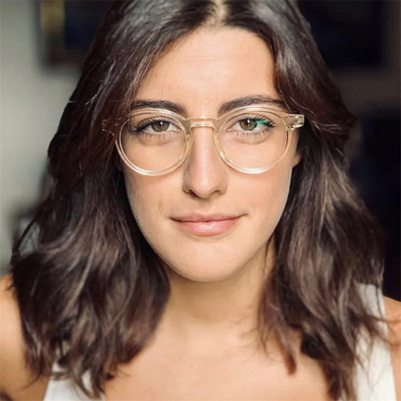 Computer Glasses 2019 Spectacle Frames Anti Blue Light Goggles Anti Glare Eyeglasses Frame Women Round Clear Lens Fake Glasses
Computer Glasses 2019 Spectacle Frames Anti Blue Light Goggles Anti Glare Eyeglasses Frame Women Round Clear Lens Fake Glasses