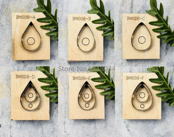 Japan Steel Blade Rule Die Cut Steel Punch 3~12cm Teardrop Keyring Cutting Mold Wood Dies for Leather Cutter for Leather Crafts
Japan Steel Blade Rule Die Cut Steel Punch 3~12cm Teardrop Keyring Cutting Mold Wood Dies for Leather Cutter for Leather Crafts