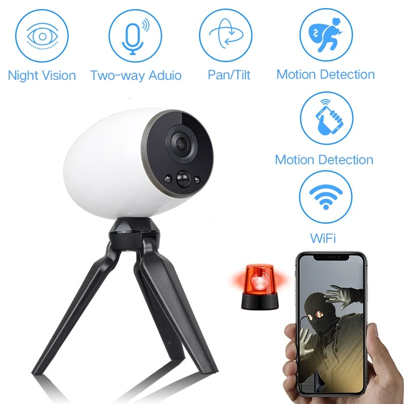 HD720P Cloud Wireless IP Camera Night Vision Two Way Audio Home Security CCTV Wifi Camera PIR Detection Surveillace Baby Monitor
HD720P Cloud Wireless IP Camera Night Vision Two Way Audio Home Security CCTV Wifi Camera PIR Detection Surveillace Baby Monitor