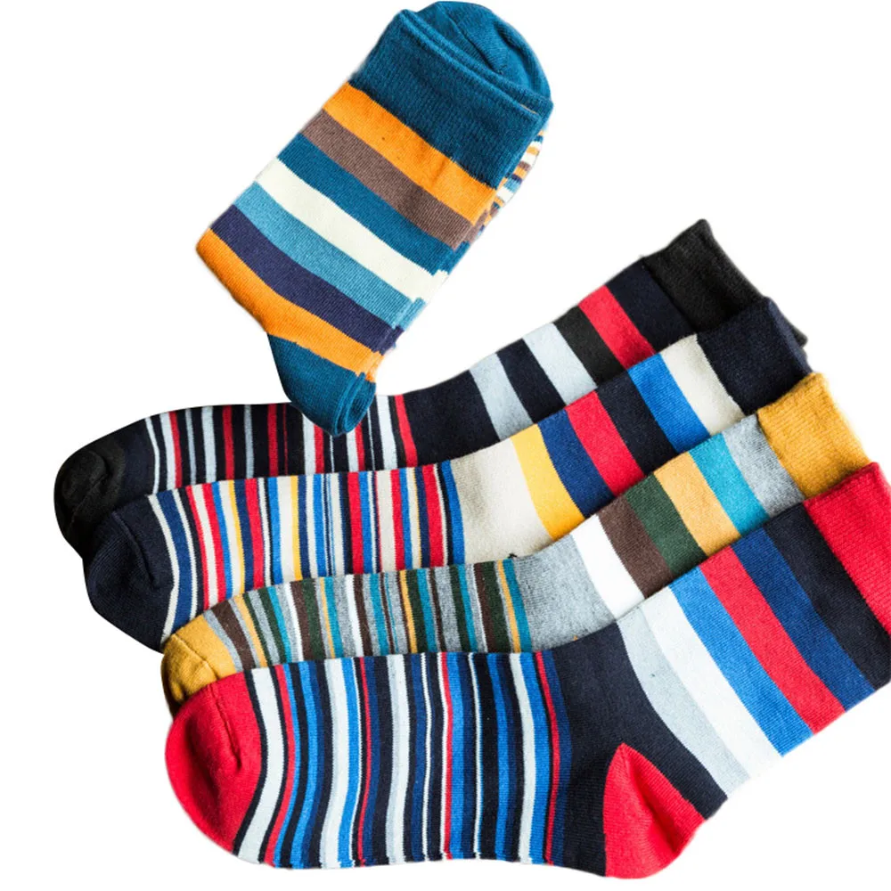 Men's socks colorful Autumn Fashion color striped so socks in tube casual cotton 124
Men's socks colorful Autumn Fashion color striped so socks in tube casual cotton 124