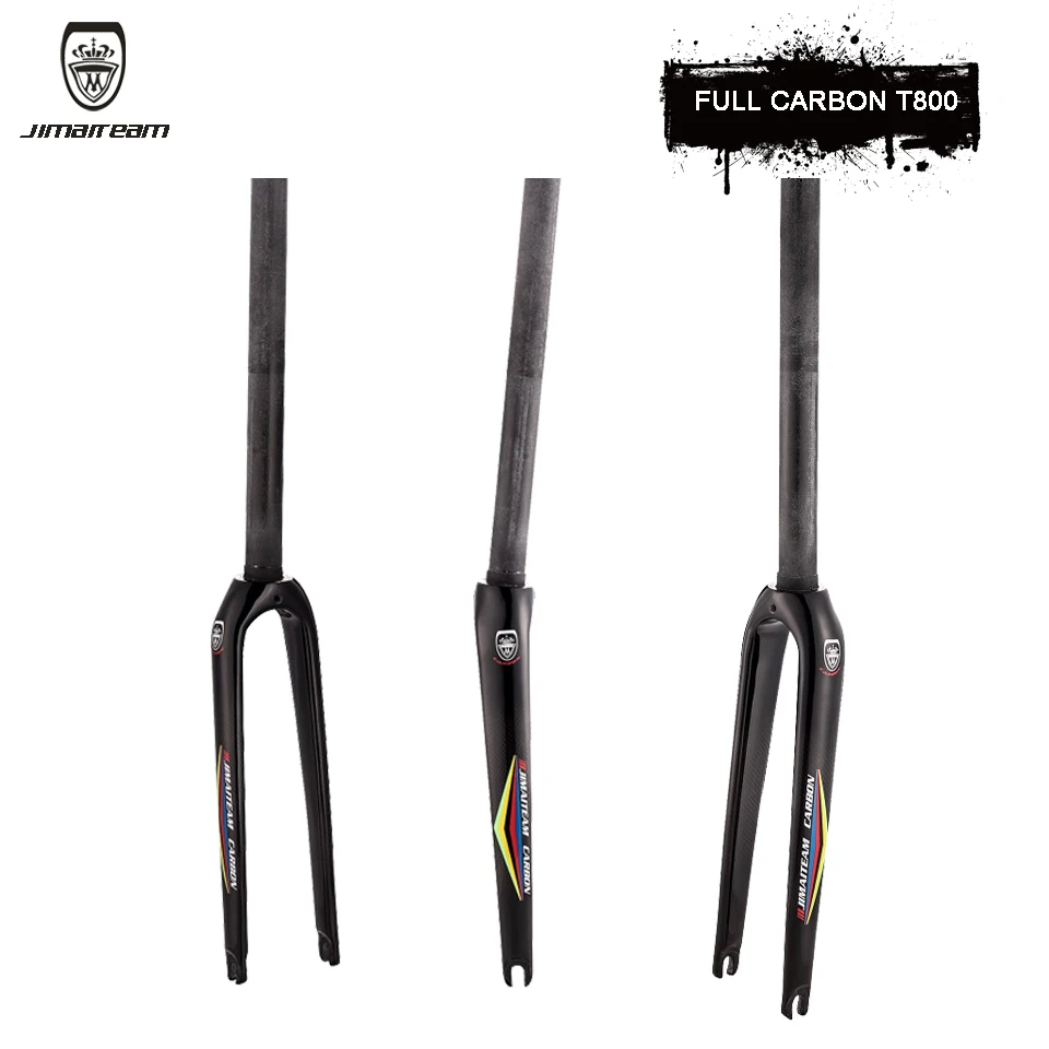 

Jimiteam-Bicycle Front Fork, Mountain Bike Front Fork, Road Bike, Carbon Fiber, Bicycle Accessories