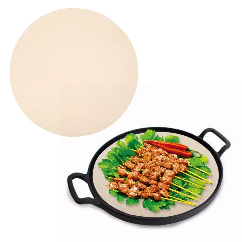 32cm Round Barbecue Grill Mat Heat Resistant Non-Stick Roast Sheet DIY Baking BBQ Microwave Cooking Pad Kitchen Accessories
32cm Round Barbecue Grill Mat Heat Resistant Non-Stick Roast Sheet DIY Baking BBQ Microwave Cooking Pad Kitchen Accessories