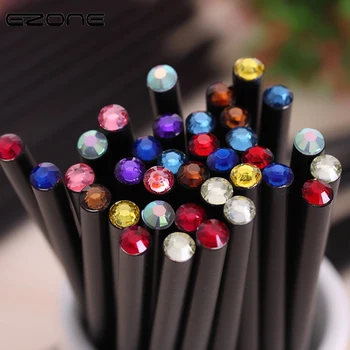EZONE 12 PCS Simple Style Pencil Cute Kawaii Wooden Black Rod HB Pencil With Colorful Diamond School Writing Students Stationery
EZONE 12 PCS Simple Style Pencil Cute Kawaii Wooden Black Rod HB Pencil With Colorful Diamond School Writing Students Stationery