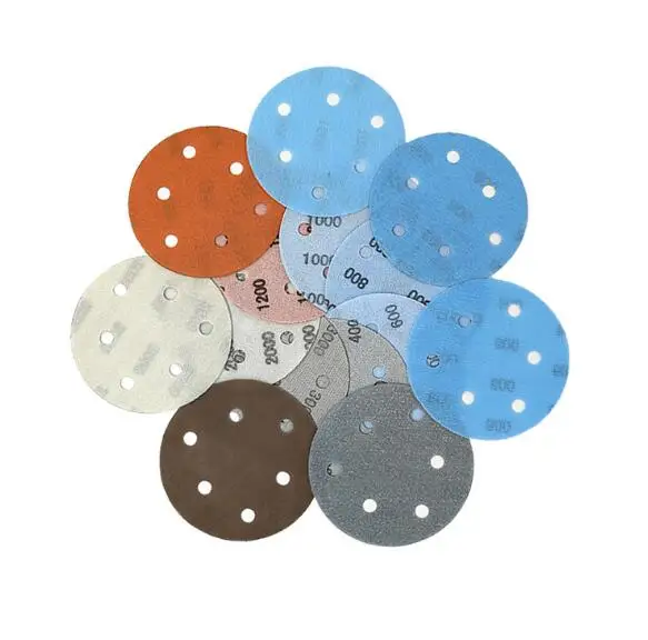 Assorted Set 12PCS 5 Inch Hook Loop Round Sandpaper Sanding Disc 800-4000 Grit with 6 Holes for Wet or Dry Disk Sand Sheet
Assorted Set 12PCS 5 Inch Hook Loop Round Sandpaper Sanding Disc 800-4000 Grit with 6 Holes for Wet or Dry Disk Sand Sheet