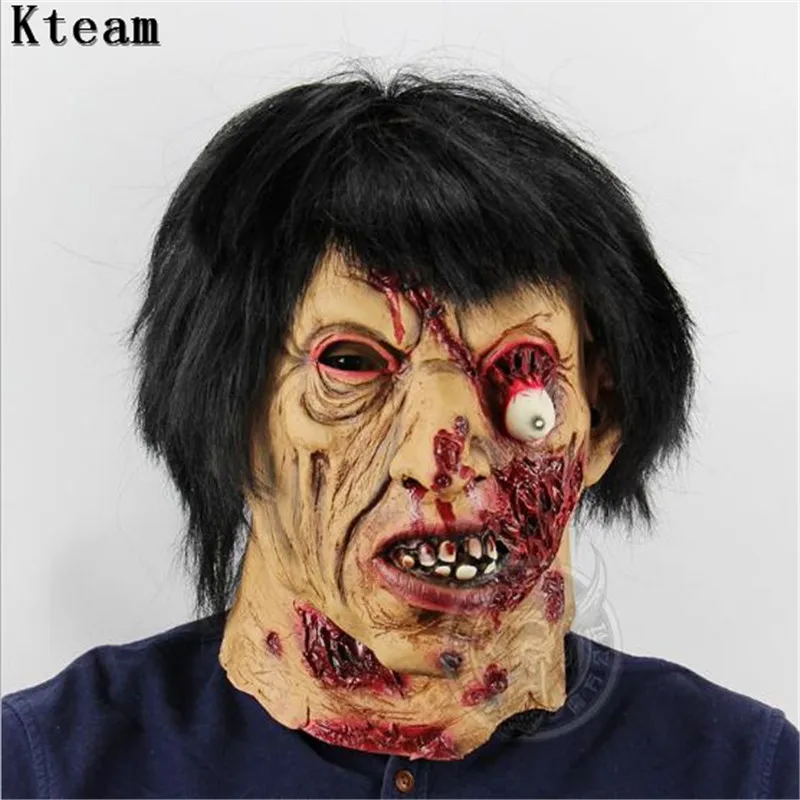Halloween Party Decorations Latex Scary Horror Masks Airsoft Mask Headgears Zombie Devil Skull Cosplays Props Mascaras with Hair
Halloween Party Decorations Latex Scary Horror Masks Airsoft Mask Headgears Zombie Devil Skull Cosplays Props Mascaras with Hair