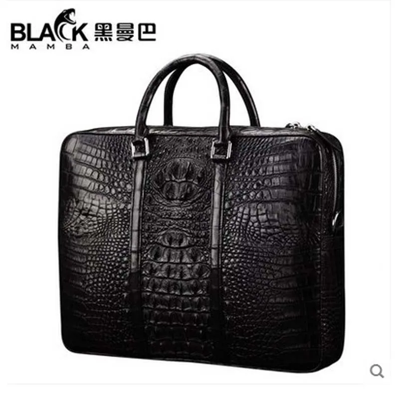 heimanba crocodile Men's handbag large capacity briefcase men business real crocodile leather single shoulder crocodile men bag
heimanba crocodile Men's handbag large capacity briefcase men business real crocodile leather single shoulder crocodile men bag