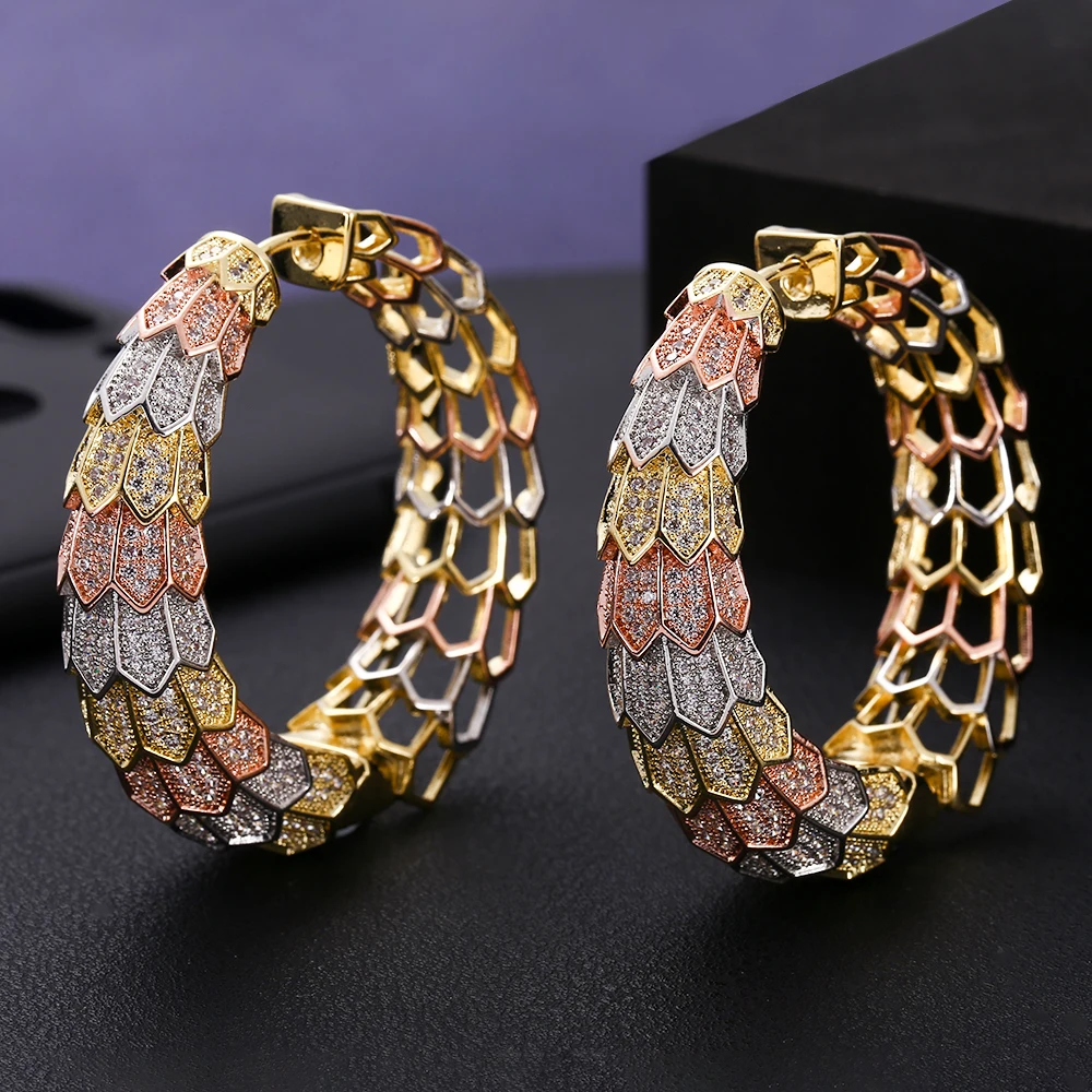 jankelly Luxury Geometric Cubic Zirconia Statement Big Hoop Earrings For Women Wedding DUBAI Bridal Round Circle Hoop Earrings
jankelly Luxury Geometric Cubic Zirconia Statement Big Hoop Earrings For Women Wedding DUBAI Bridal Round Circle Hoop Earrings