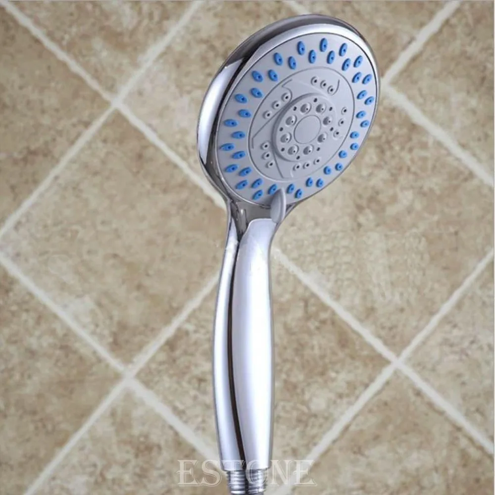 

Chrome Anti-limescale Home Bathroom Universal 5 Mode Function Shower Head NEW #D8584#