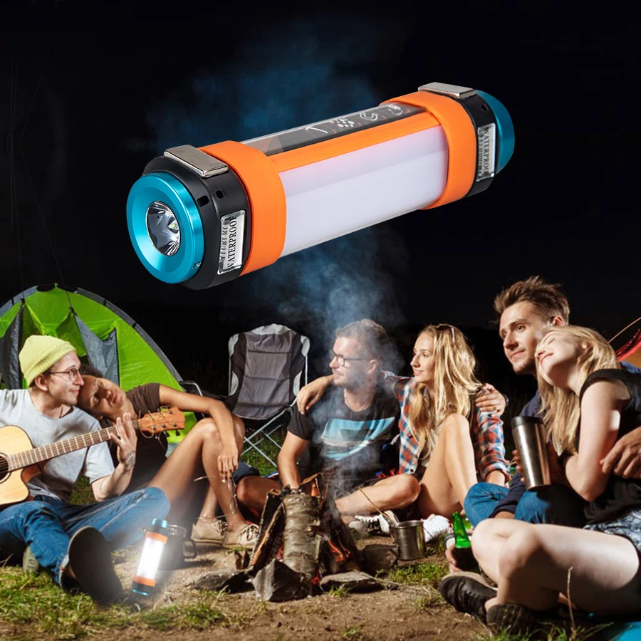 6000 mAh Rechargeable LED Flashlights 5 Modes IP67 Waterproof Outdoor Camping Torches High Lumen Multifunction Portable Lanterns
6000 mAh Rechargeable LED Flashlights 5 Modes IP67 Waterproof Outdoor Camping Torches High Lumen Multifunction Portable Lanterns