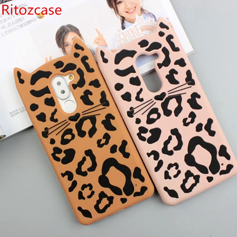 For Huawei honor 6x case cover cute 3d cartoon pink Leopard beard cat soft silicone protective phone bag shell Ritozcase
For Huawei honor 6x case cover cute 3d cartoon pink Leopard beard cat soft silicone protective phone bag shell Ritozcase