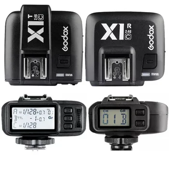 GODOX X1C TTL Flash Trigger 1/8000s HSS 32 Channels 2.4G Wireless Trigger Transmitter Receiver Camera Shutter Release For Canon
GODOX X1C TTL Flash Trigger 1/8000s HSS 32 Channels 2.4G Wireless Trigger Transmitter Receiver Camera Shutter Release For Canon