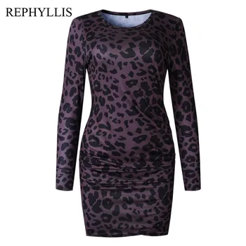 REPHYLLIS Leopard Elegant Work Daily Wear Casual Office Lady Dress Long Sleeve Round Neck Bodycon Mini Fashion Pencil Dress
REPHYLLIS Leopard Elegant Work Daily Wear Casual Office Lady Dress Long Sleeve Round Neck Bodycon Mini Fashion Pencil Dress
