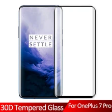 Protecteur d'écran 30D en verre trempé pour Oneplus 7 7Pro, pour Oneplus 1 + 7 Pro 7Pro One Plus 7pro=