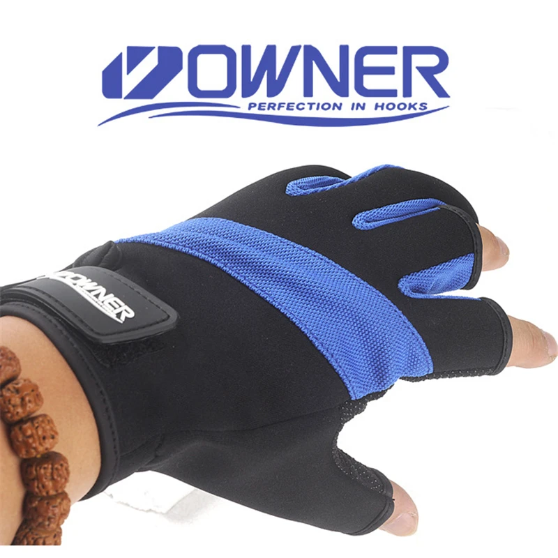 High Quality Owner 1 Pair / set Anti-slip Fishing Gloves anti-cut with Imported sheepskin fingerless fishing gloves
High Quality Owner 1 Pair / set Anti-slip Fishing Gloves anti-cut with Imported sheepskin fingerless fishing gloves