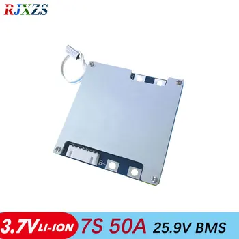 7S 50A 25.9V 29.4V li-ion BMS PCM battery protection board bms pcm with balancing for LicoO2 Limn2O4 24V li battery
7S 50A 25.9V 29.4V li-ion BMS PCM battery protection board bms pcm with balancing for LicoO2 Limn2O4 24V li battery