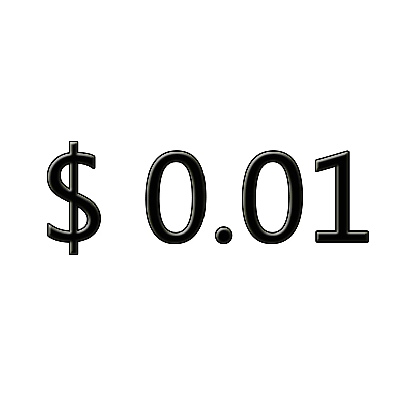 0.01$ Please note that this is not a product. This is a shipping compensation spread
0.01$ Please note that this is not a product. This is a shipping compensation spread