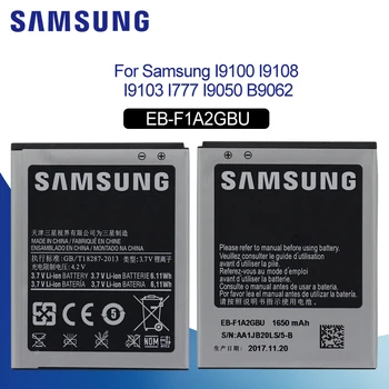 SAMSUNG Replacement Phone Battery EB-F1A2GBU For Samsung Galaxy S2 i9100 i9108 i9103 I777 i9105 i9100G i9188 i9050 1650mAh
SAMSUNG Replacement Phone Battery EB-F1A2GBU For Samsung Galaxy S2 i9100 i9108 i9103 I777 i9105 i9100G i9188 i9050 1650mAh