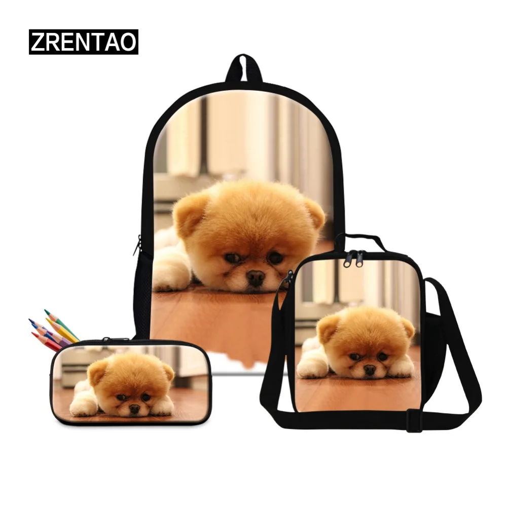 ZRENTAO children school backpacks 3 PCS\set bookbags cute dog printing mochilas travel backpack lunch cooler pencil case
ZRENTAO children school backpacks 3 PCS\set bookbags cute dog printing mochilas travel backpack lunch cooler pencil case