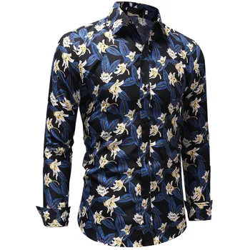 2019 Brand Beach Shirts Casual Print Floral Long Sleeve Shirts Button Mens Clothing Hawaiian Shirt For Men High Quality Socail
2019 Brand Beach Shirts Casual Print Floral Long Sleeve Shirts Button Mens Clothing Hawaiian Shirt For Men High Quality Socail