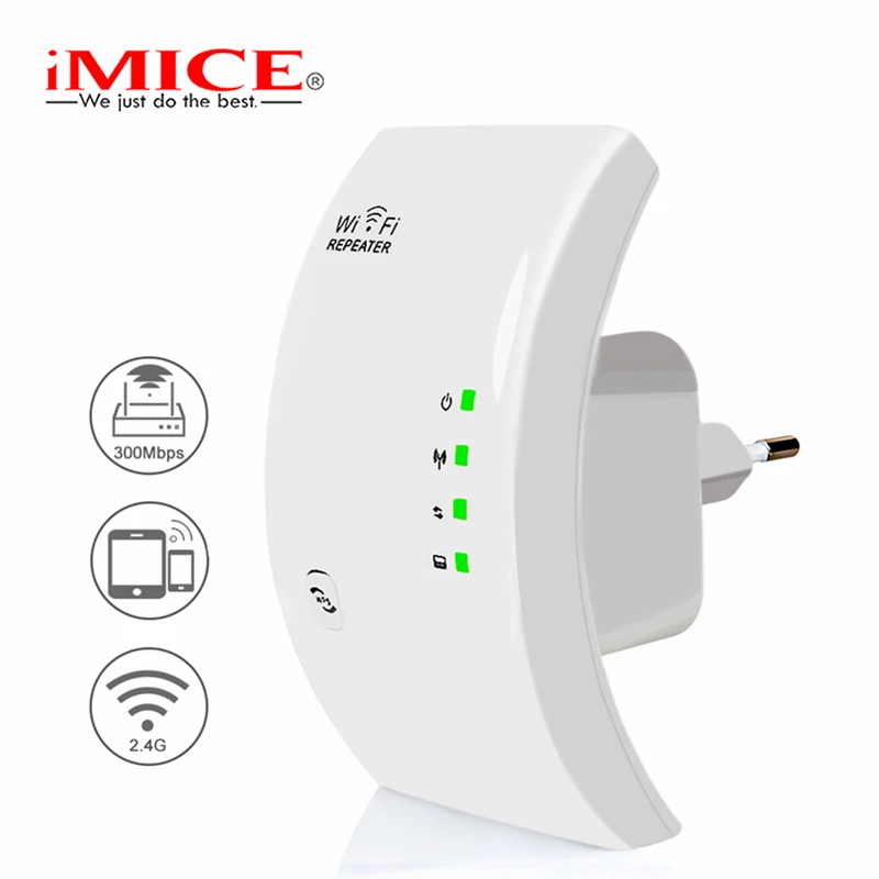 WiFi Repeater WiFi Extender 300Mbps WiFi Booster Wireless Wi Fi Amplifier Wi Fi Repeater Access Point Long Range Wi-Fi Repeater
WiFi Repeater WiFi Extender 300Mbps WiFi Booster Wireless Wi Fi Amplifier Wi Fi Repeater Access Point Long Range Wi-Fi Repeater