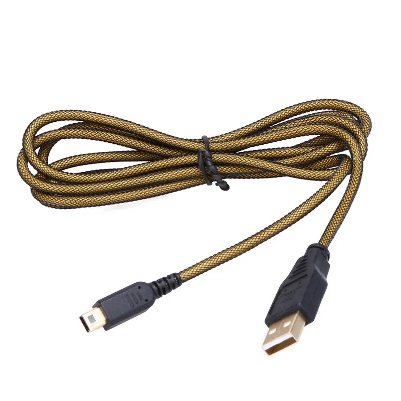 1.5M 24K Precious Metals Charger Charging Cable Cord Micro USB 2.0 Data Cable for Nintendo NDSI/NDSIXL/2DS/3DS/NEW 3DS/3DSXL
1.5M 24K Precious Metals Charger Charging Cable Cord Micro USB 2.0 Data Cable for Nintendo NDSI/NDSIXL/2DS/3DS/NEW 3DS/3DSXL