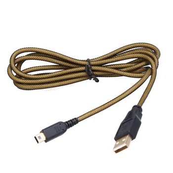 1.5M 24K Precious Metals Charger Charging Cable Cord Micro USB 2.0 Data Cable for Nintendo NDSI/NDSIXL/2DS/3DS/NEW 3DS/3DSXL
1.5M 24K Precious Metals Charger Charging Cable Cord Micro USB 2.0 Data Cable for Nintendo NDSI/NDSIXL/2DS/3DS/NEW 3DS/3DSXL