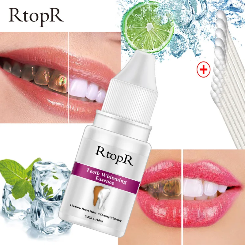 RtopR Teeth Whitening Essence Liquid Oral Hygiene Cleaning Removes Plaque Stains SSwell
RtopR Teeth Whitening Essence Liquid Oral Hygiene Cleaning Removes Plaque Stains SSwell