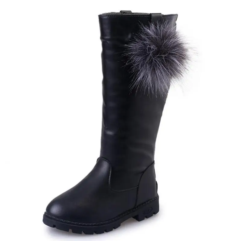 new Autumn Winter Girls Leather Boots school Fashion Mid-calf Boots Kids Fur Shoes Princess Boots Children Rubber Snow Boots2018
new Autumn Winter Girls Leather Boots school Fashion Mid-calf Boots Kids Fur Shoes Princess Boots Children Rubber Snow Boots2018