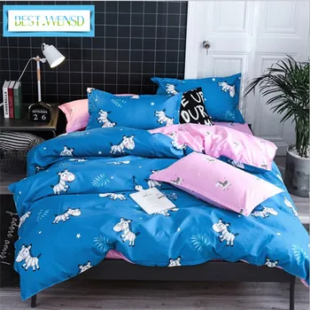 BEST.WENSD Quality decorations for bedroom duvet cover sets Lovely horse -Stars- stripes -plaid- bed clothes bed linens Bedding 
BEST.WENSD Quality decorations for bedroom duvet cover sets Lovely horse -Stars- stripes -plaid- bed clothes bed linens Bedding