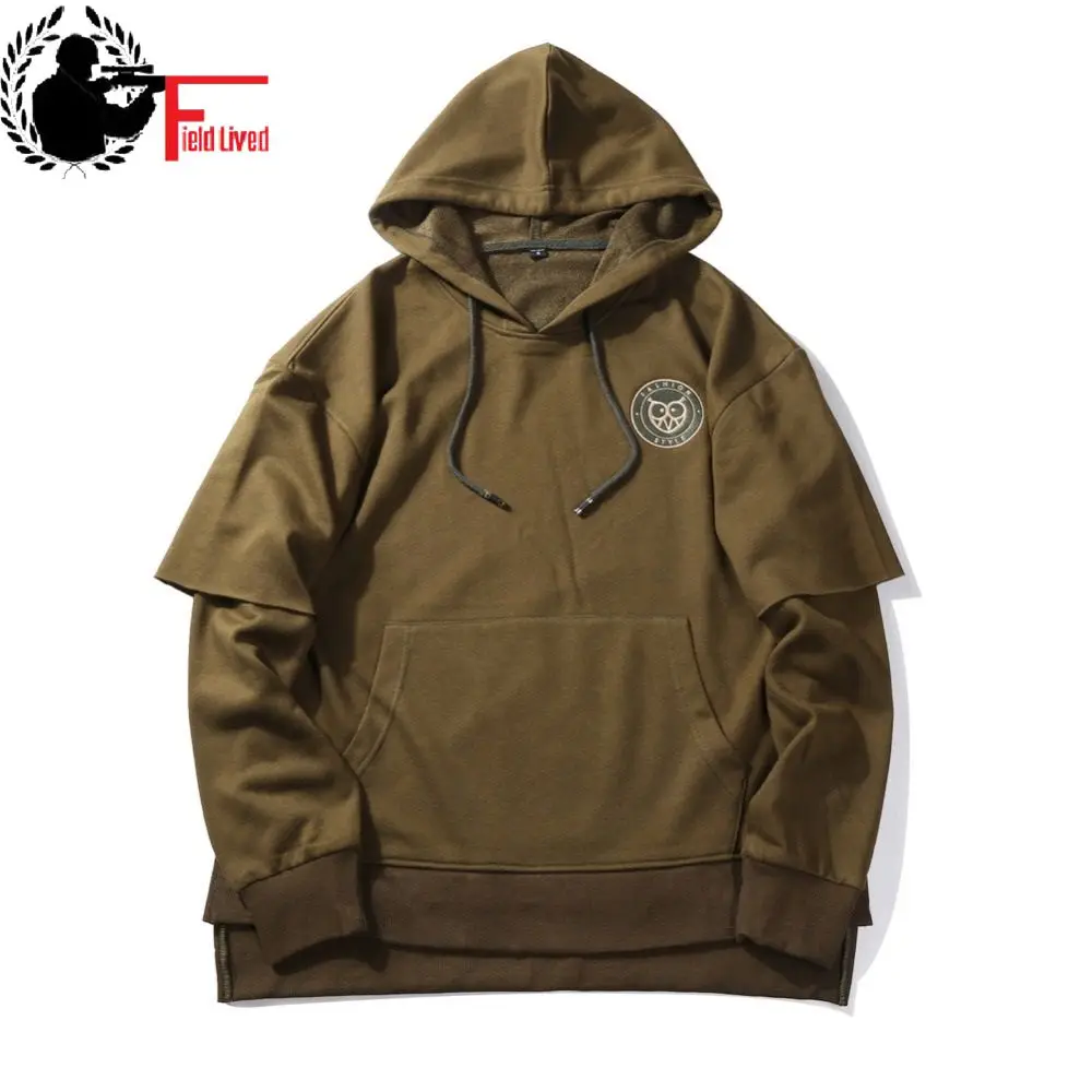 EU SIZE Autumn Men Hooded Sweatshirts 2019 Long Short Sleeve Hip Hop Pullovers Hoodies Cotton Coats Fashion Male Streetwear Coat
EU SIZE Autumn Men Hooded Sweatshirts 2019 Long Short Sleeve Hip Hop Pullovers Hoodies Cotton Coats Fashion Male Streetwear Coat