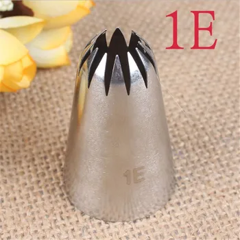 #1E Large Size Metal Cream Tips Stainless Steel Piping Icing Nozzle Pastry Tool Pastry Cake Making Tools Dessert Decorators
#1E Large Size Metal Cream Tips Stainless Steel Piping Icing Nozzle Pastry Tool Pastry Cake Making Tools Dessert Decorators